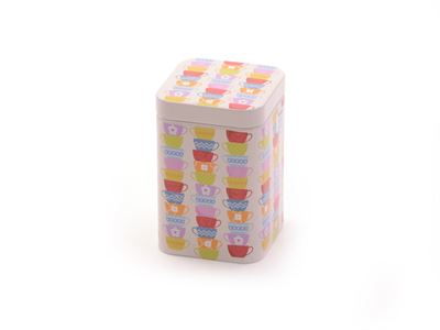 Ten Teas Square Tea Caddy - Loose Leaf Tea Subscription Boxes